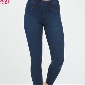 Spanx Jean-ish ankle leggings